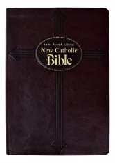 St. Joseph New Catholic Bible (Gift Edition - Large Type) Burgundy Dura-Lux